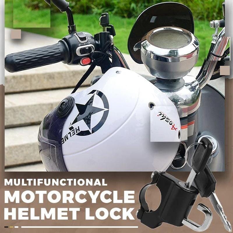 Multifunctional Motorcycle Helmet Safe Lock