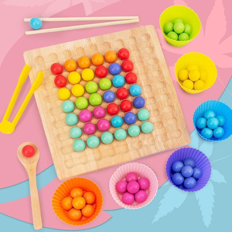 Comfybear™Wooden Clip Beads Educational Toys
