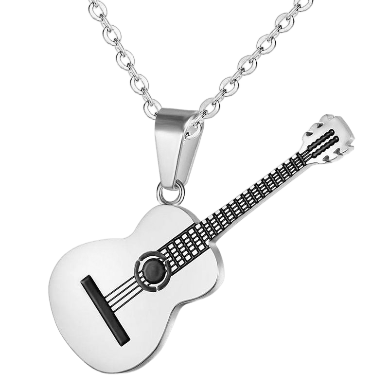 Unisex Guitar Necklace