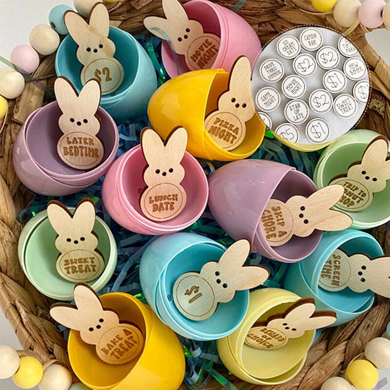 Easter Kids Reward Bunny Tokens