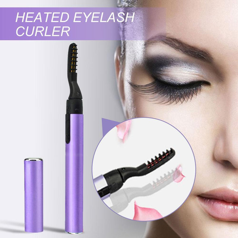 comfybear Electric Heated Eyelash Curler with Comb Design