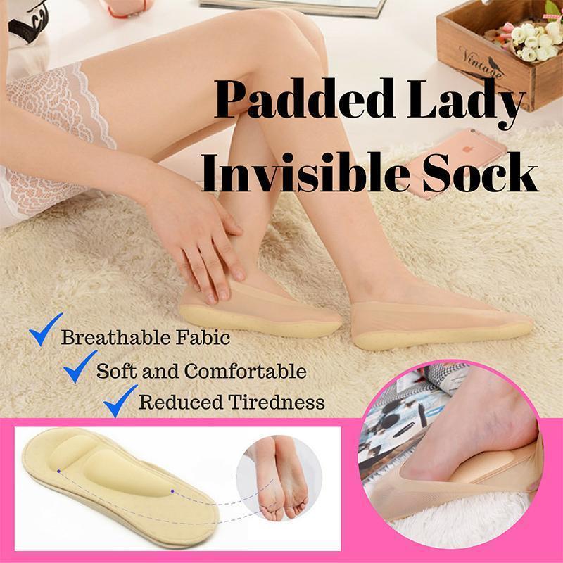 Comfybear™ 3D Foot Massage Padded Lady Invisible Socks