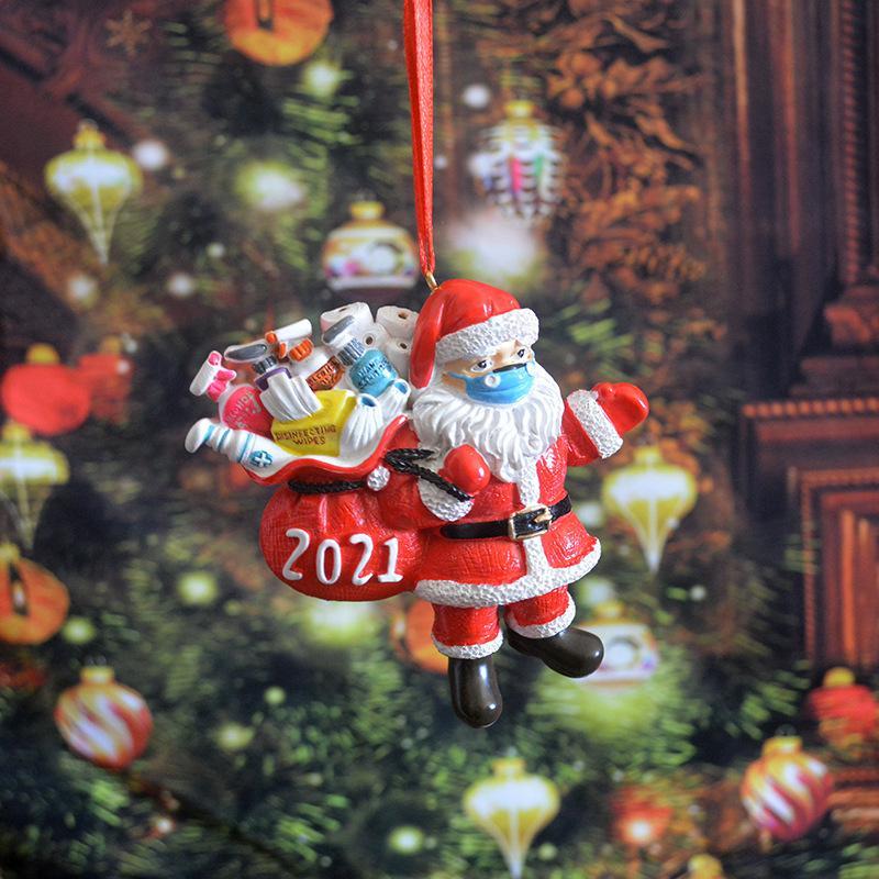 Comfybear™2021 Santa Claus Keepsake Ornament
