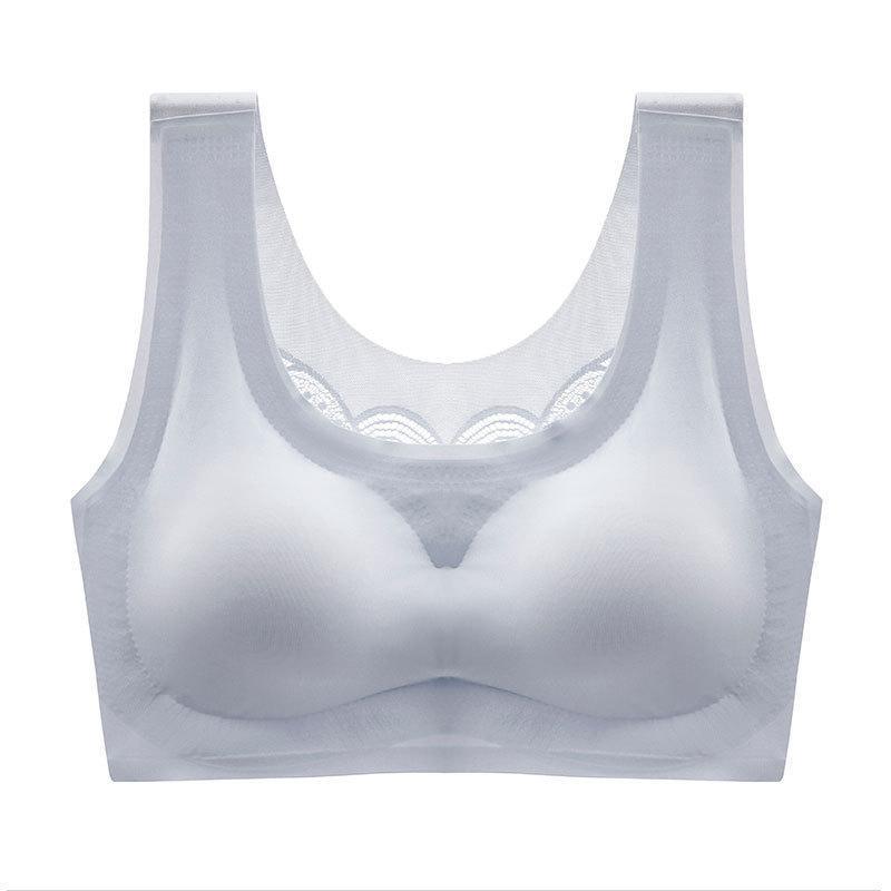Plus Size Ultra-thin Ice Silk Comfort Bra