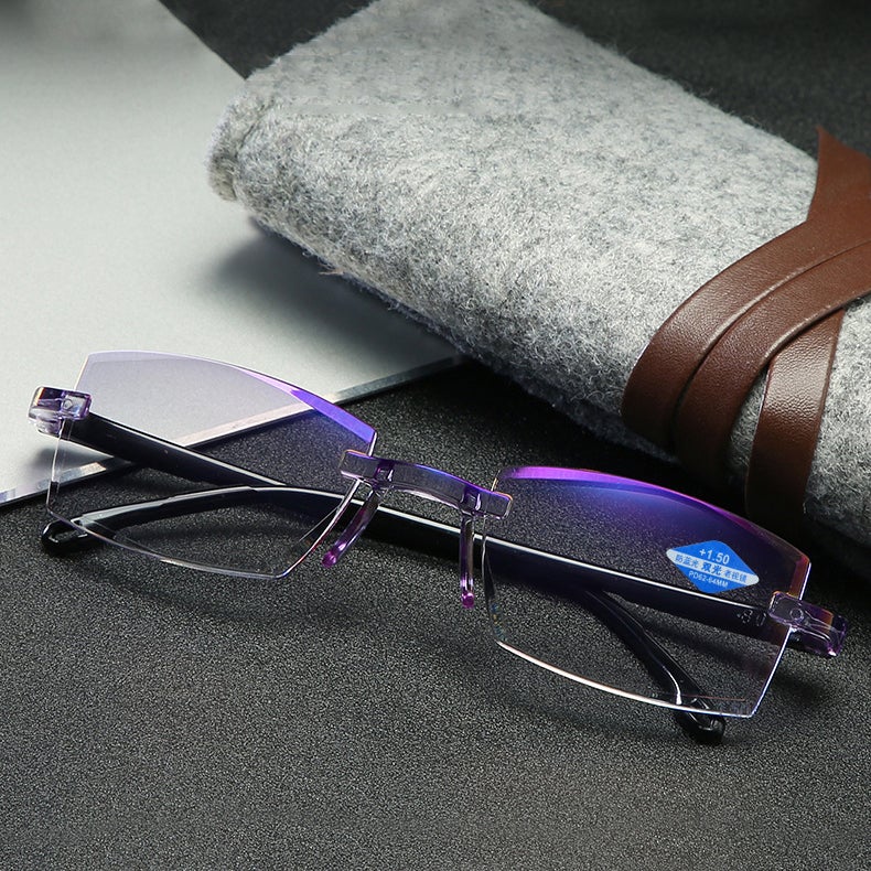 New Bifocal Progressive And Anti-Blue Eyewear Ultralight Reading Gl@sses