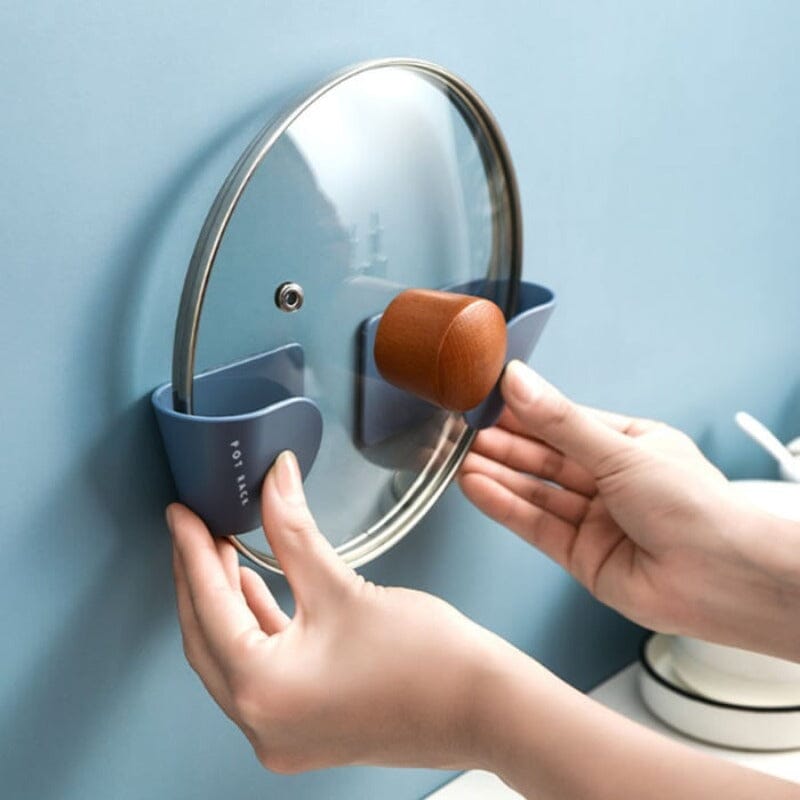 Punch-free Pot Lid Rack