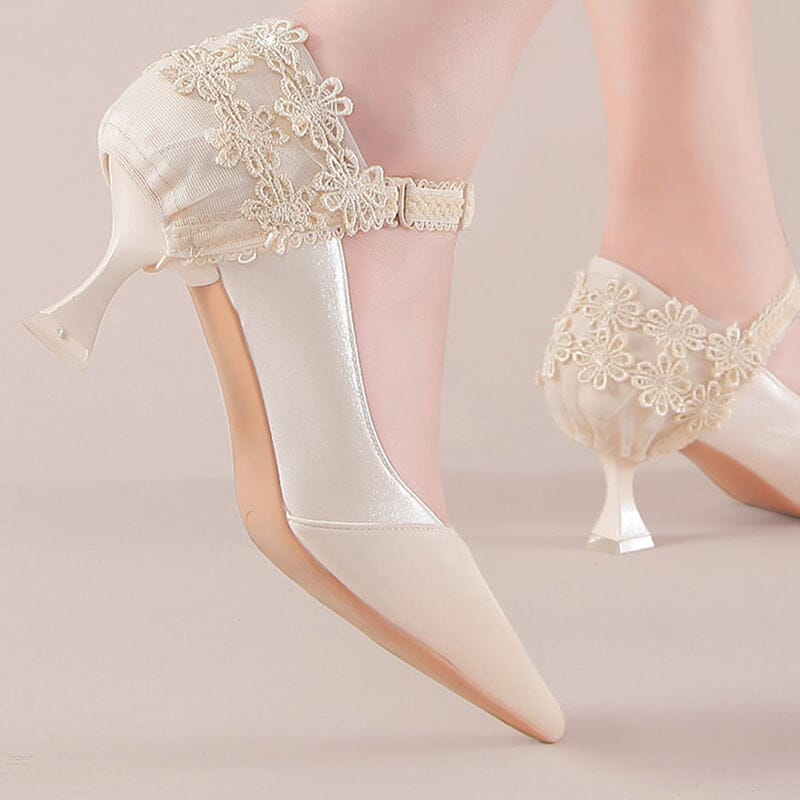 Lace High Heels Shoe Straps (3 Pairs)