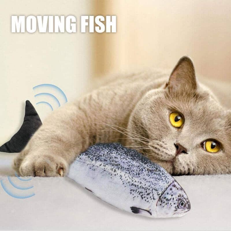 Plush Simulation USB Charging Pet Fish Toy