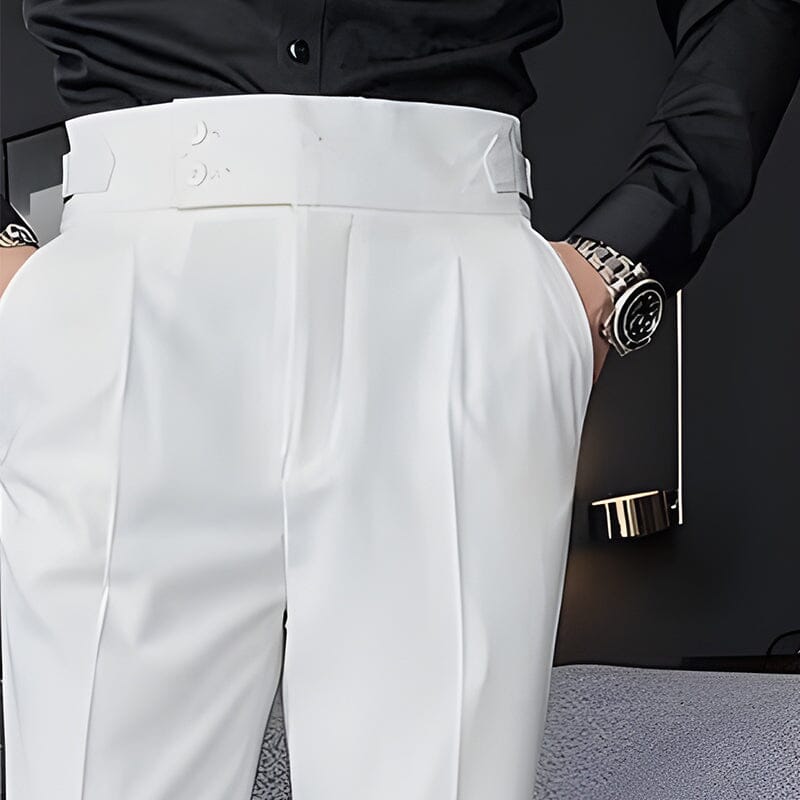 Men's Pants with Side Adjusters