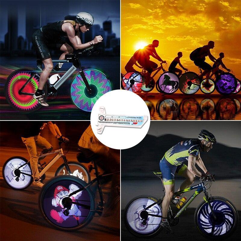 3D Bicycle Spoke LED Lights