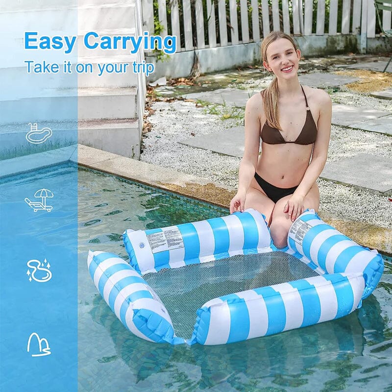 Inflatable Hammock Pool Floating Chair for Adult