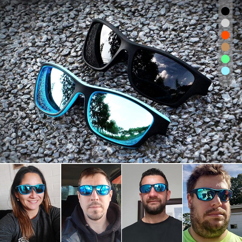 Outdoor Sports Sunglasses with Anti-glare Polarized Lens