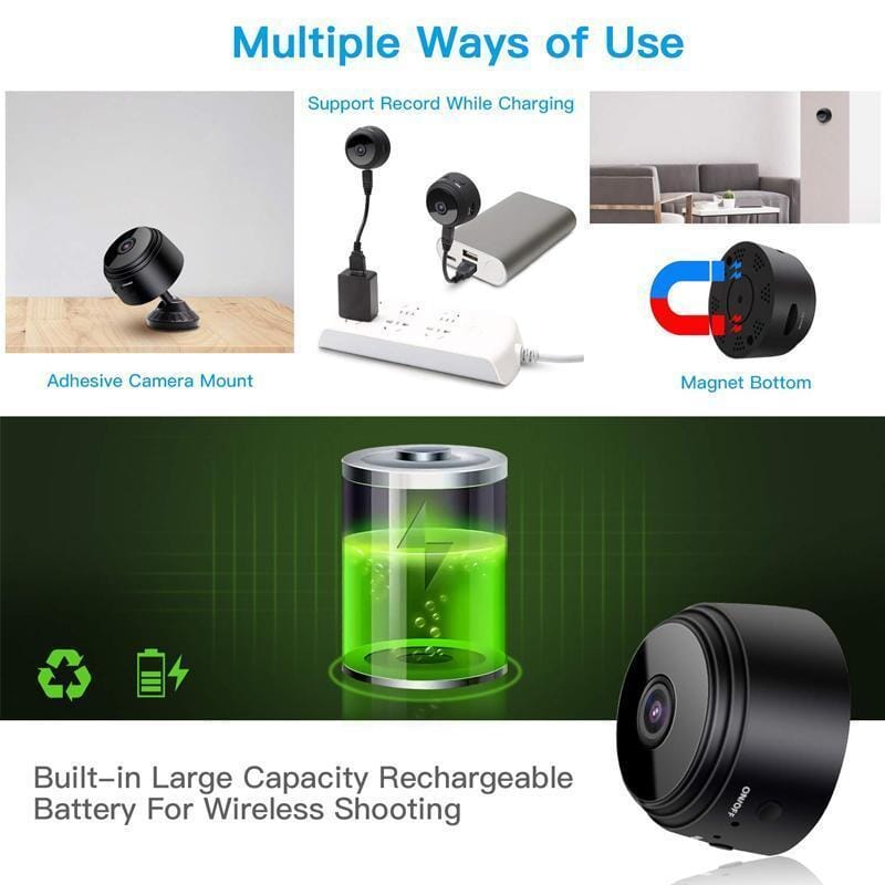 1080p Magnetic WiFi Mini Camera