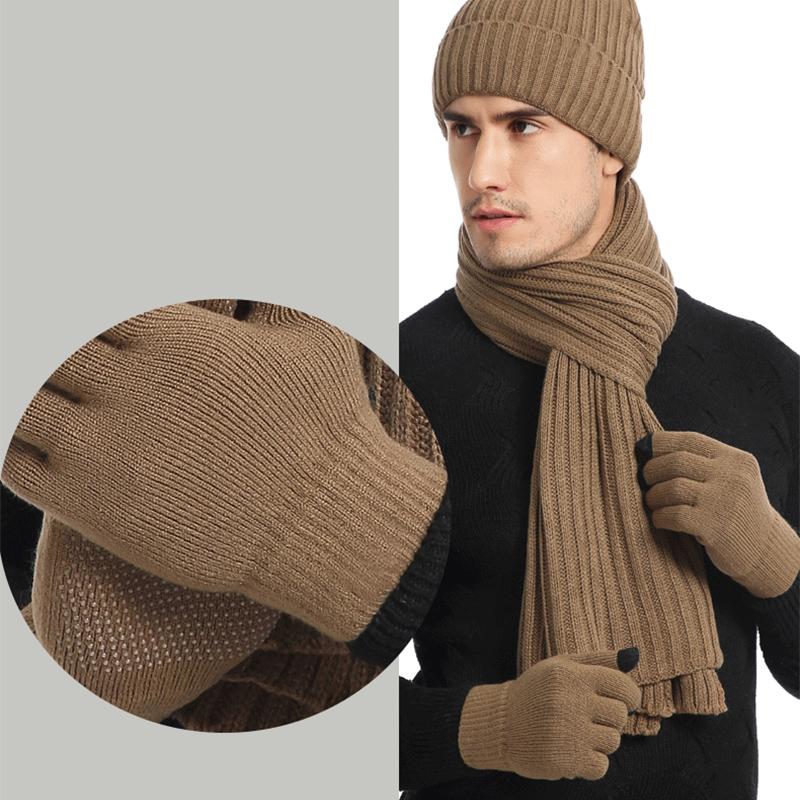 Comfybear™Hat Scarf Gloves Three-Piece Suit