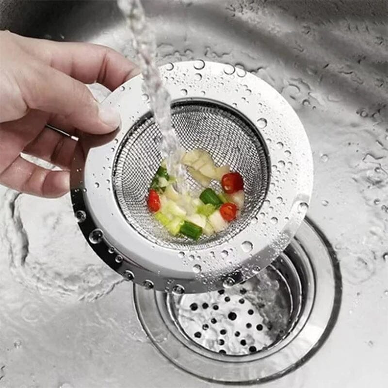 Kitchen Stainless Steel Sink Filters (3 Pieces)