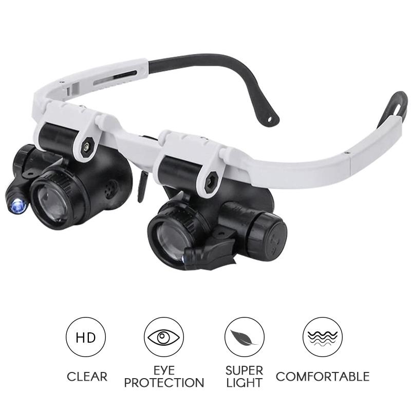 Comfybear™LED Glasses Magnifier