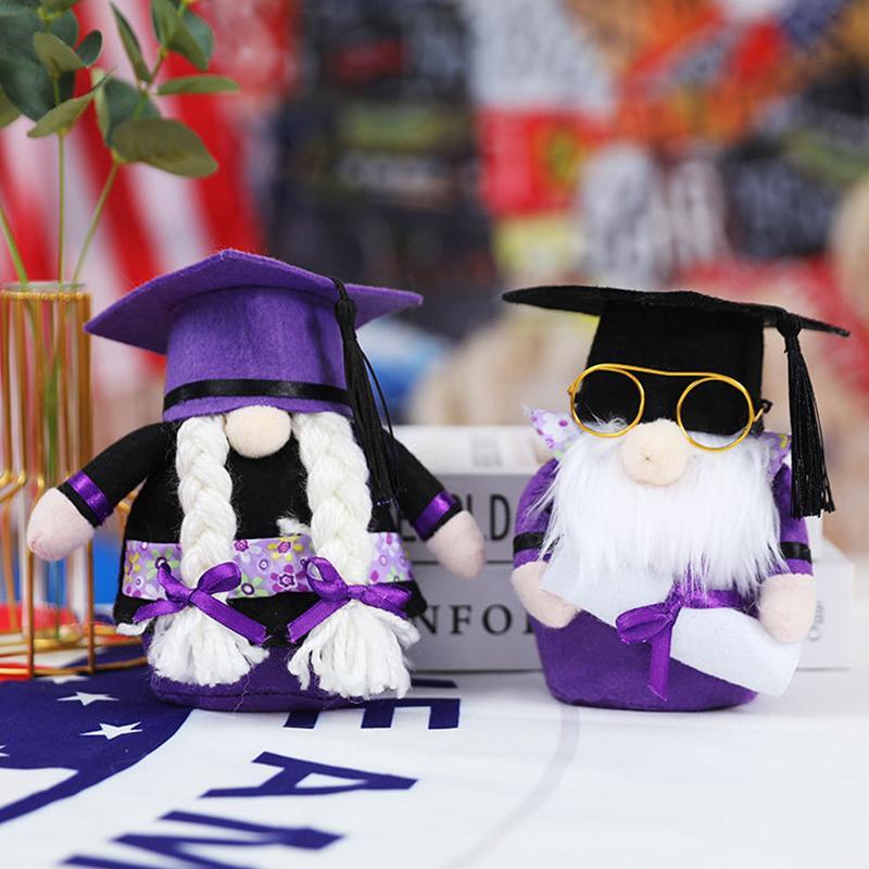 Cute Graduation Tomte Gnome Doll