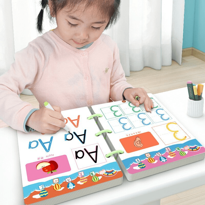 Comfybear™Wipe Clean Pen Control Board Book