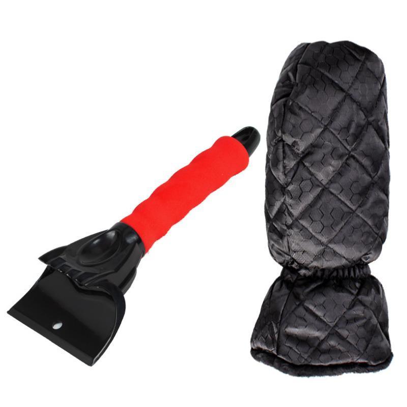 Snow Shovels with Gloves