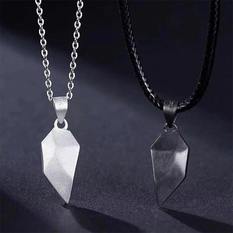 Comfybear™Couple Heart Stitching Necklace
