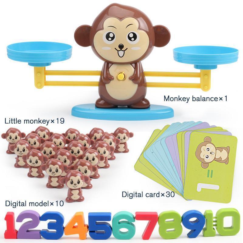 Monkey Balance Cool Math Game for Girls & Boys