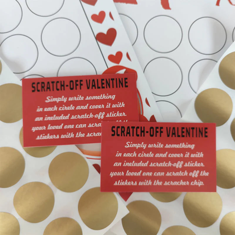 Valentine Scratch Off Print