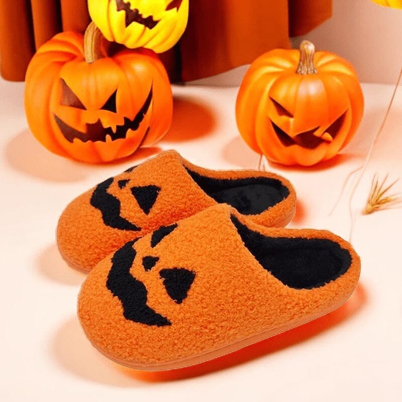 Halloween Cozy Fall Slippers