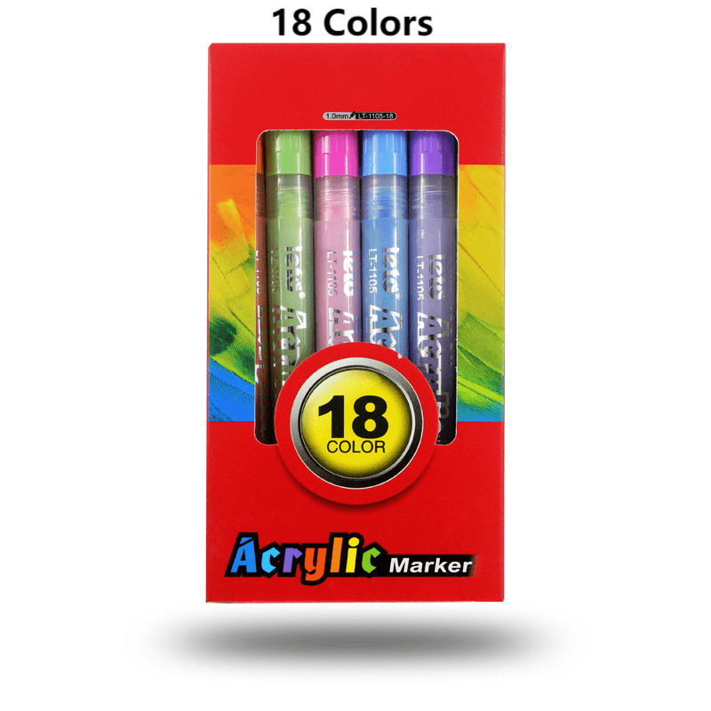 High Pigmented Acrylic Paint Markers