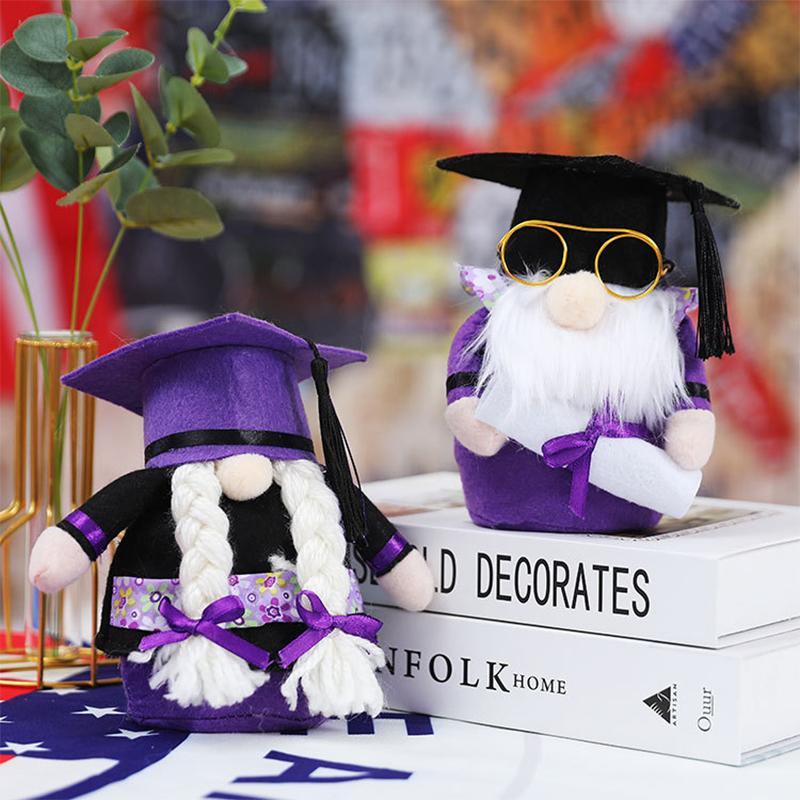 Cute Graduation Tomte Gnome Doll