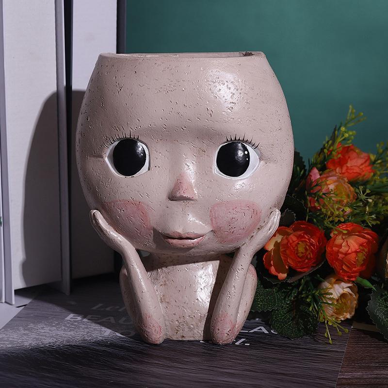 Comfybear™Cute Resin Cactus Planter