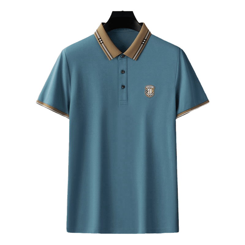 Men's Casual Embroidered POLO Shirt