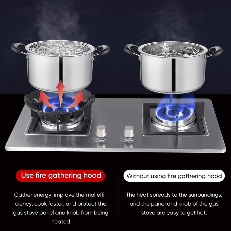Energy-saving Windproof Fire Gathering Cover