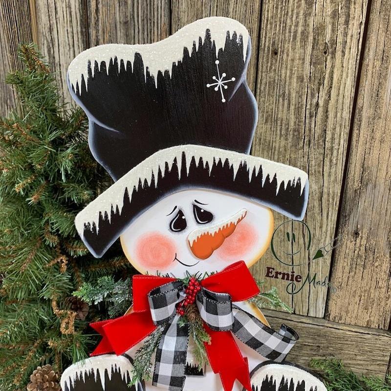 Comfybear™Christmas Snowman Decoration