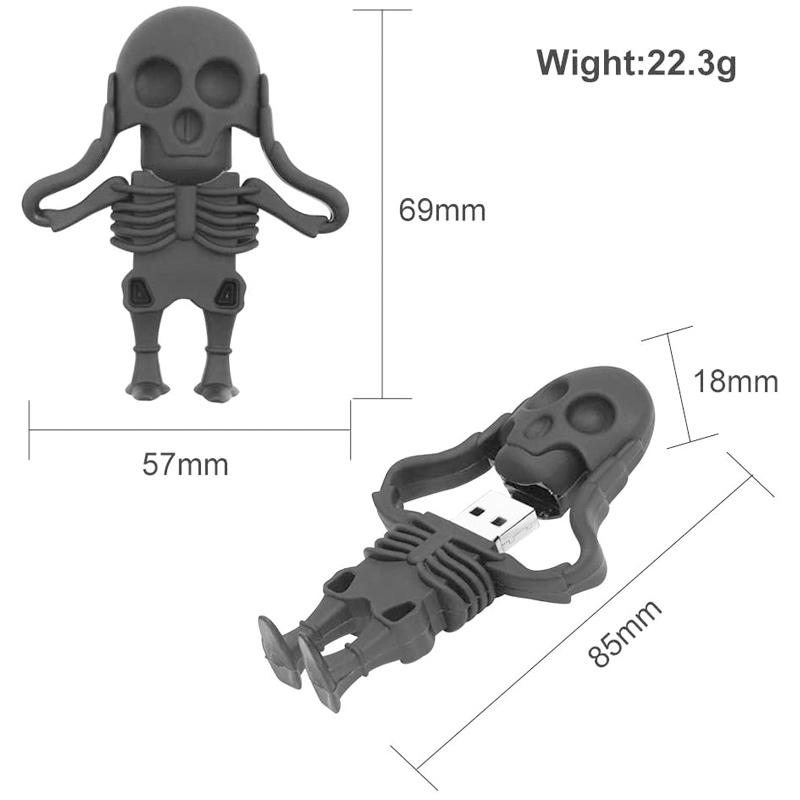 SKULL USB FLASH DRIVE