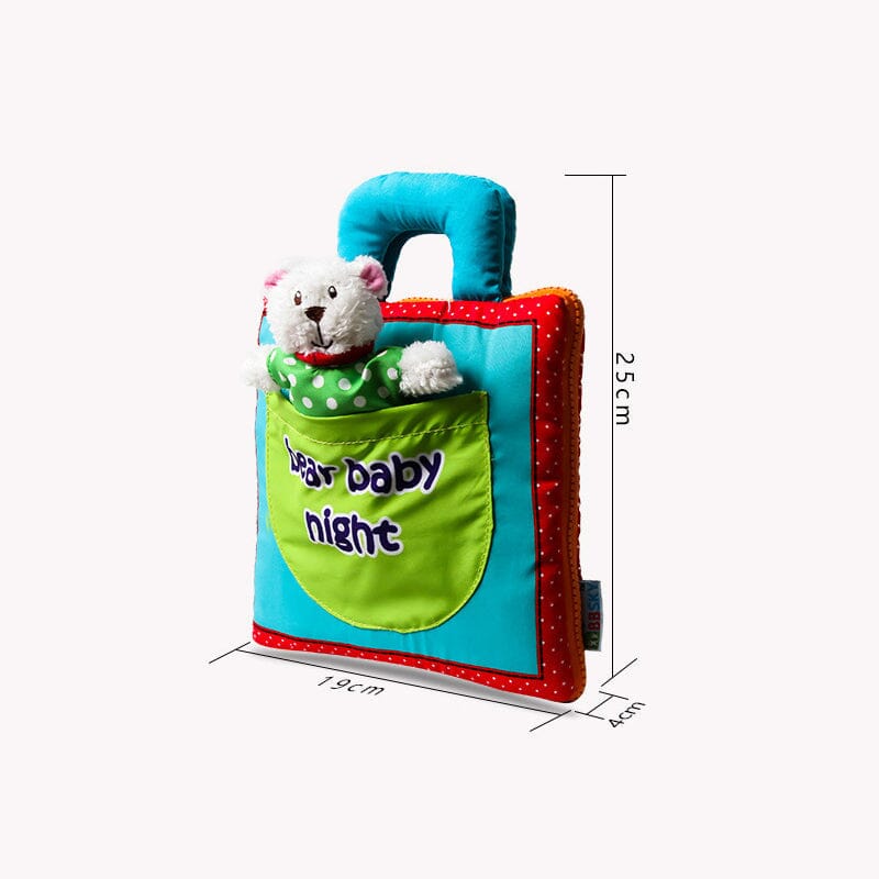 3D Baby Bear Cloth Book