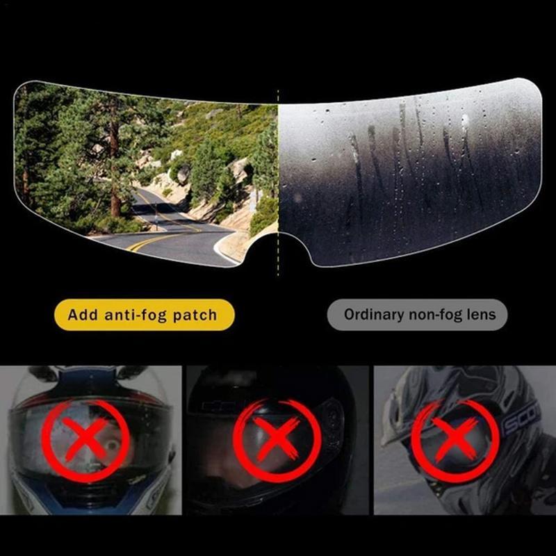 Anti-fog or rain Helmet Film