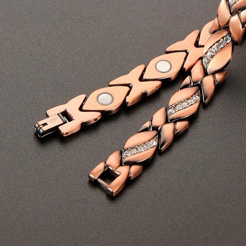 Magnet copper bracelet
