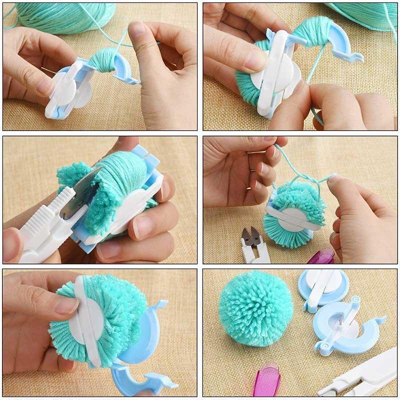 Comfybear™ Multipurpose Pom-Pom Maker (1 Set)