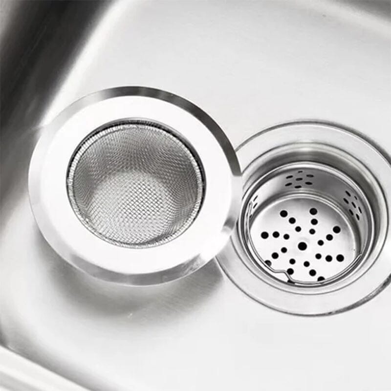 Kitchen Stainless Steel Sink Filters (3 Pieces)