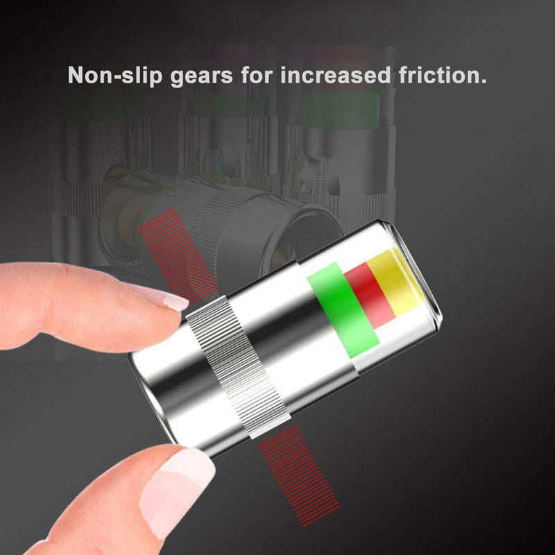 Comfybear Tire Pressure Indicator Valve Stem Caps