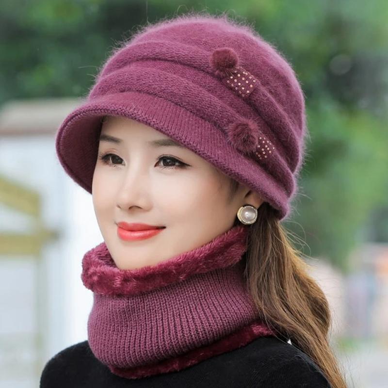 Comfybear™ Winter Hat and Scarf Set for Women