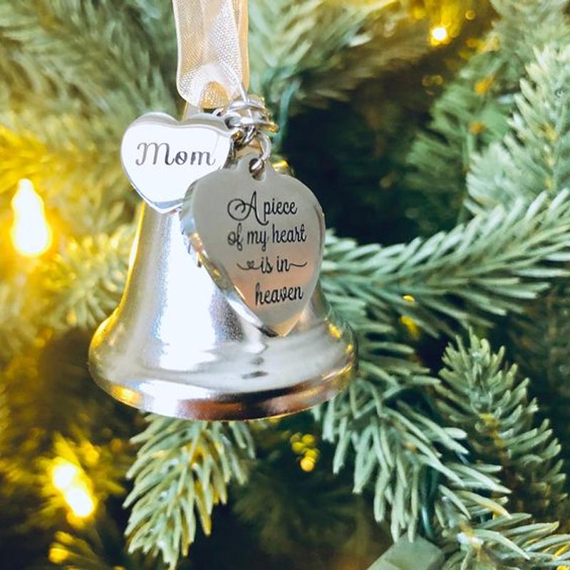 (🎅Early Xmas Sale - Save 50% OFF🎅) Heart-Warming Christmas Memorial Bell Pendant