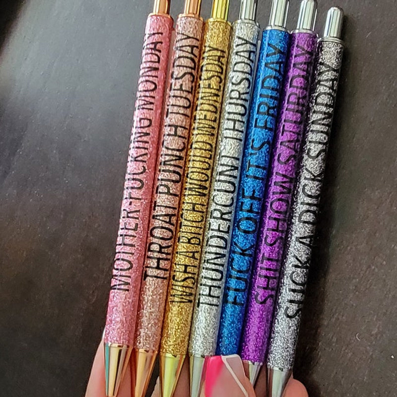 7pcs Funny Pens