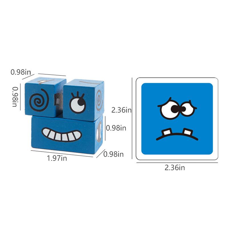 Comfybear™ Puzzle Building Cubes