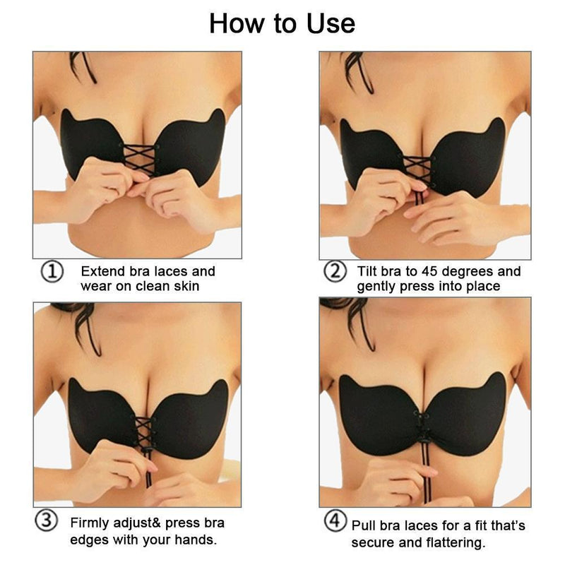 Silicone Push Up Strapless Invisible Bra