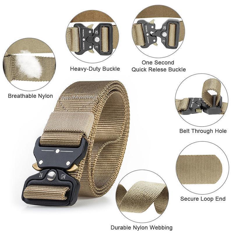 Comfybear™Military Style Tactical Nylon Belt