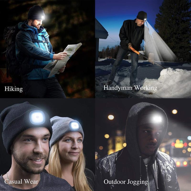 Comfybear™LED Knitted Winter Beanie Hat