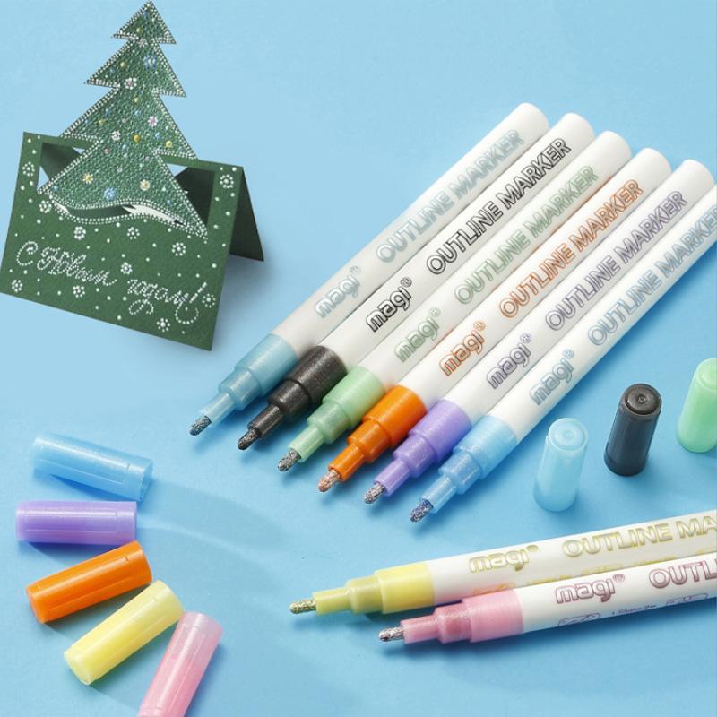 Comfybear™Double Line Outline Pen