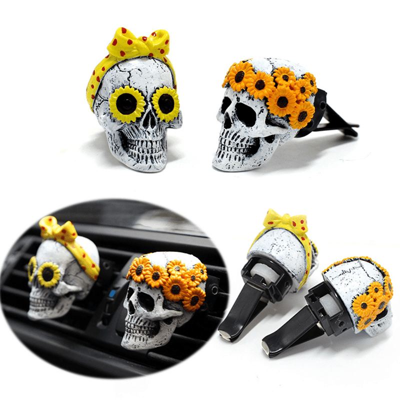 (🎃Early Halloween Promotion🎃) Evil Skulls With Air Freshener
