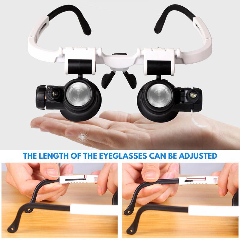 Comfybear™LED Glasses Magnifier